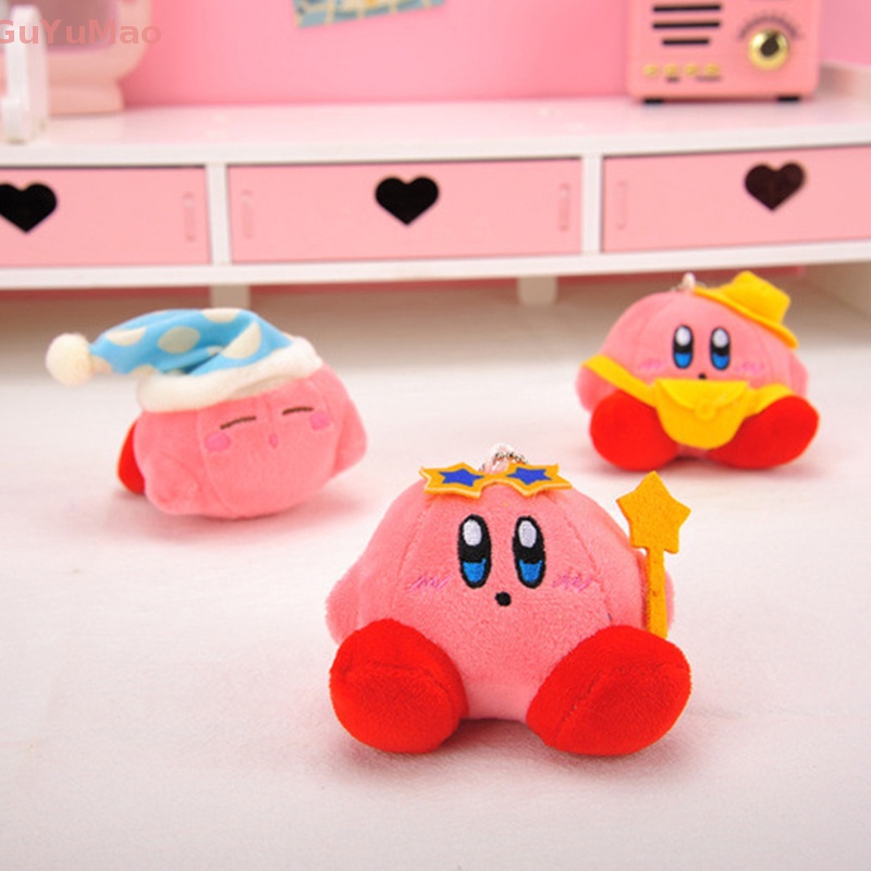 1 Móc Khóa Búp Bê Kirby Nhồi Bông Dễ Thương