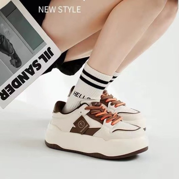 Giày Thể Thao Đế Dày Phong Cách Hàn Quốc Cổ Điển Mới Cho Nữ