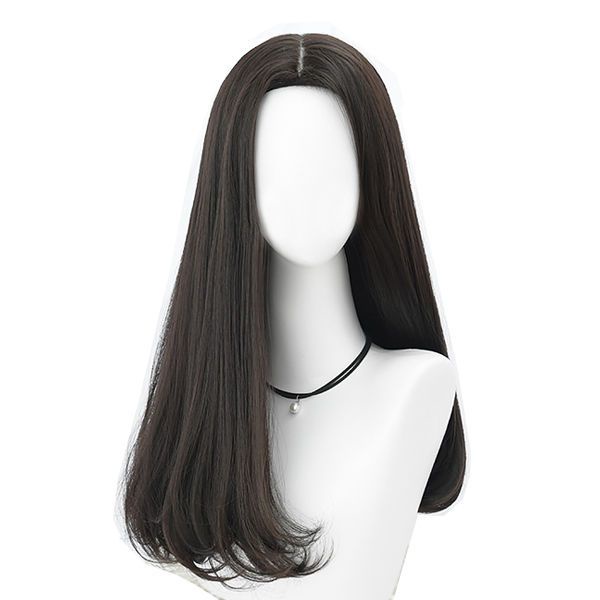 Bộ Tóc Giả Xoăn Dài Tự Nhiên Dễ Thương Cho Nữ Toàn Bộ