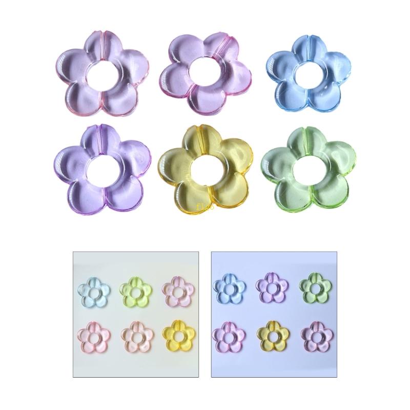 Đôi Khuyên Tai Hình Hoa Nhiều Màu Sắc Cổ Điển Dành Cho Nữ