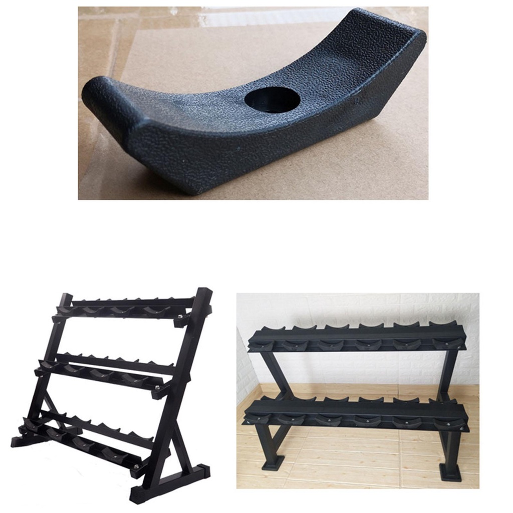 Set 5 Giá Đỡ Tạ Bằng Nhựa Thay Thế Tiện Dụng