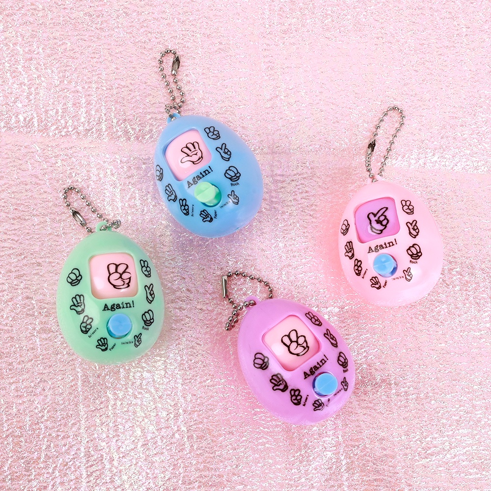 Móc Khóa Hình Cây Kéo / Quả Trứng Bằng Vải Thời Trang Vui Nhộn Y2K Y2K