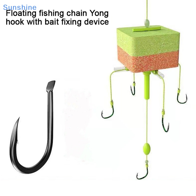 Bộ Móc Câu Cá Bằng Thép Carbon Chất Lượng Cao