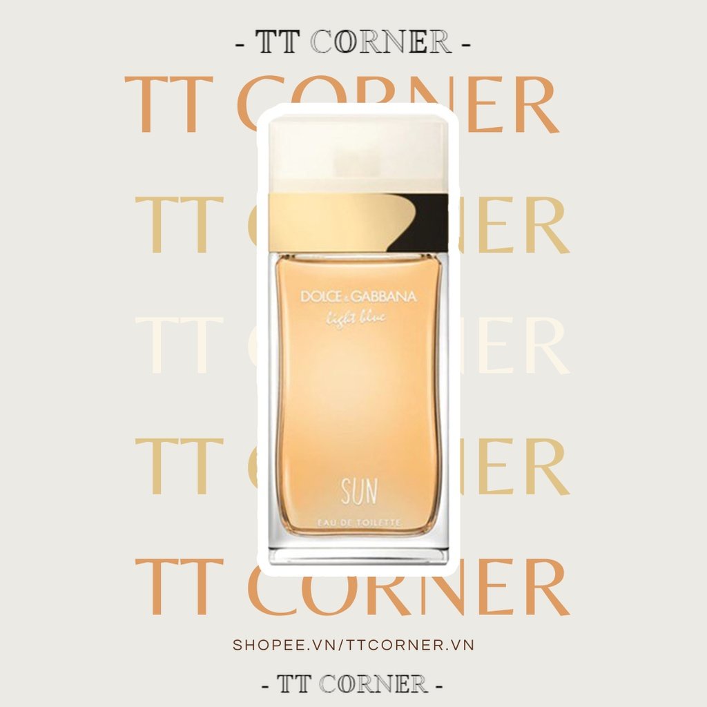 Nước hoa dùng thử DG Light Blue Sun for Women 5ml/10ml/20ml - 𝕋𝕋 ℂ𝕆ℝℕ𝔼ℝ -