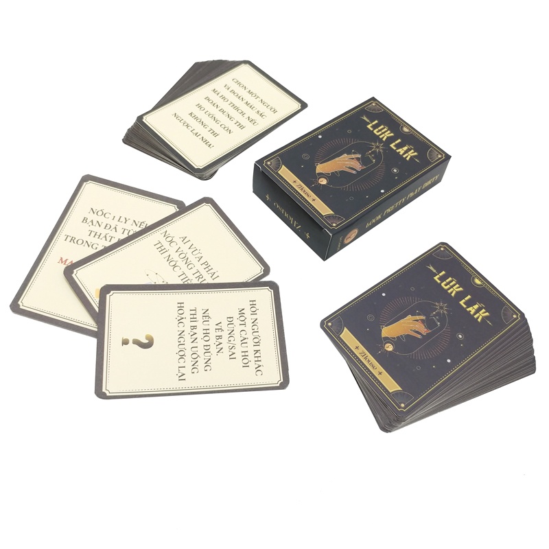 Bộ Bài Drinking Games Truth Or Dare Lúk Lắk - ZHouse LL2X - Màu Xanh