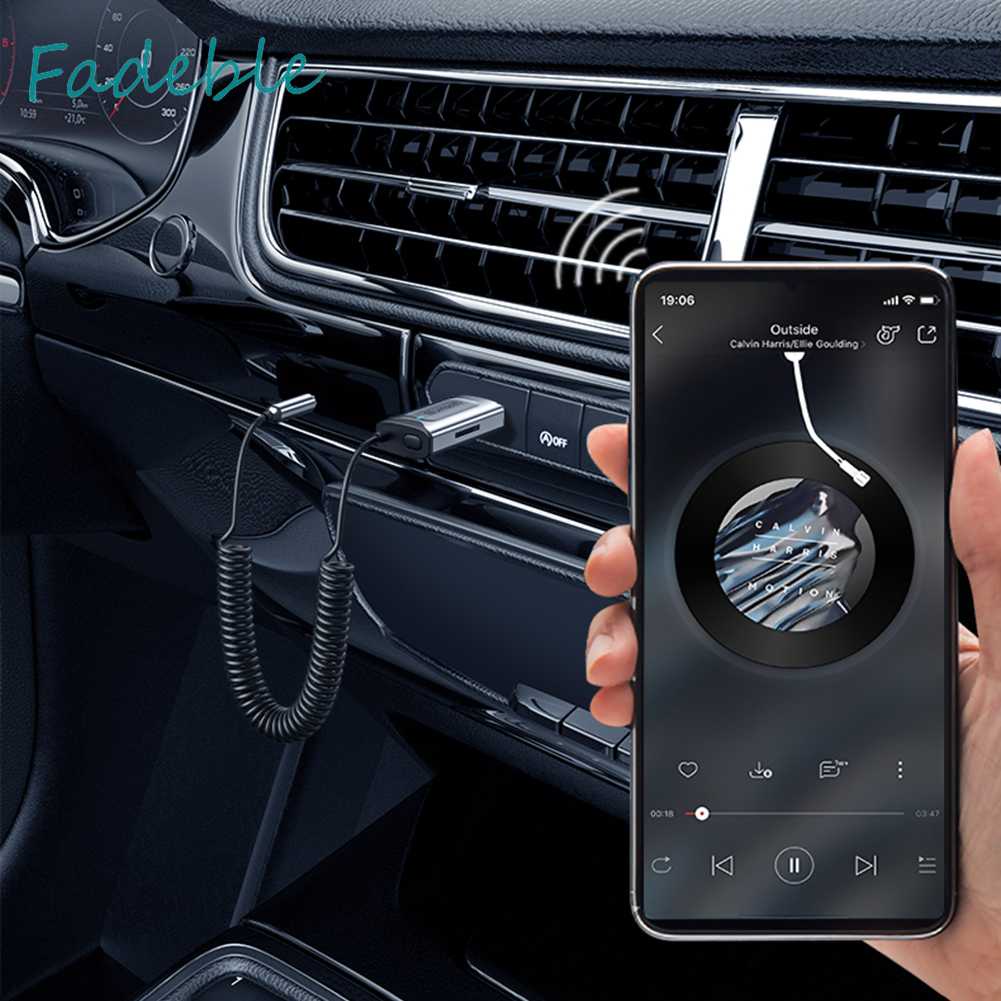 Thiết Bị Nhận Tín Hiệu Âm Thanh Bluetooth Hỗ Trợ TF Cho Xe Ô Tô