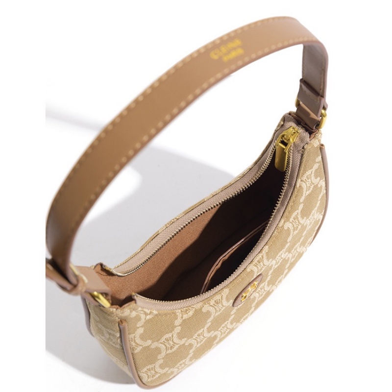 Ielgy Niche Túi Đeo Vai / Kẹp Nách Hình Bán Nguyệt Thiết Kế Cá Tính Chất Lượng Cao Cho Nữ