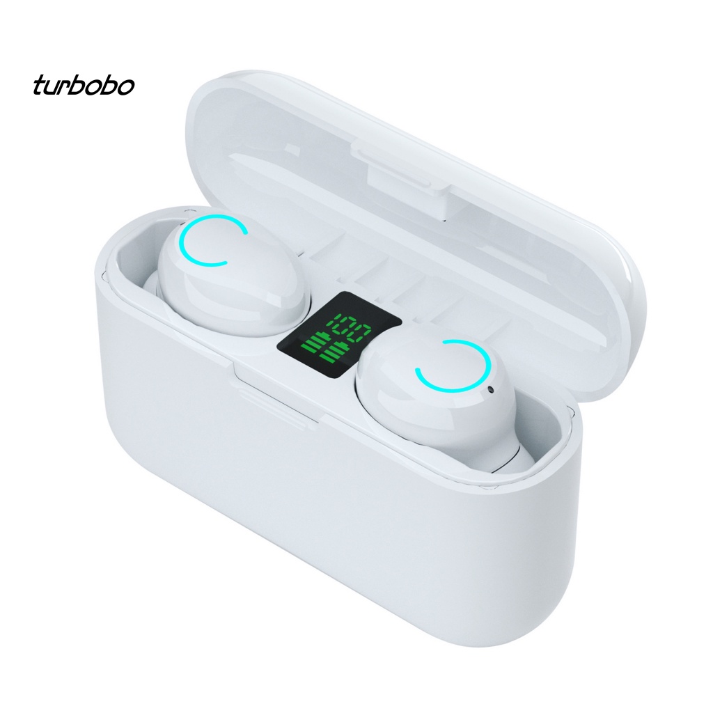 Tai Nghe Nhét Tai Bluetooth 5.1 Không Dây Cảm Ứng turbobo F9-13B Điện Thoại