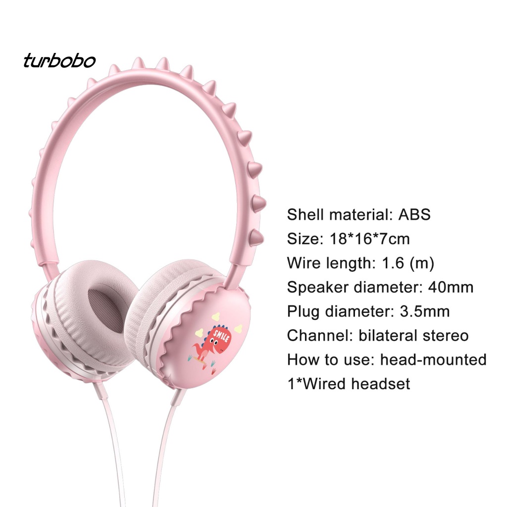 Tai Nghe Nhét Tai Jack 3.5mm Hình Khủng Long Đáng Yêu Cho Điện Thoại