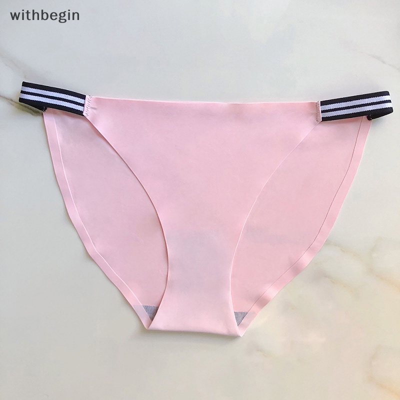 1 Quần Lót Mềm Mại Lưng Thấp Không Đường May 9 Màu Cỡ M-XL Thời Trang Cho Bạn Gái