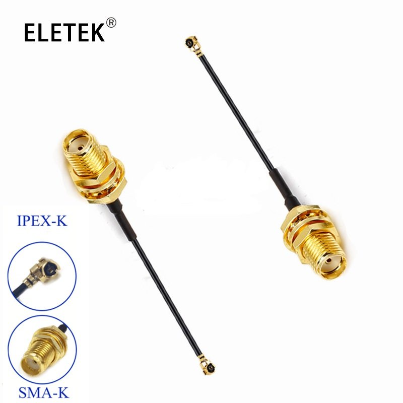 Dây Cáp SMA Chuyển Đổi Female Sang UFL / U.FL / IPX / IPEX ,RF Coax 1.13MM RP-SMA-KY