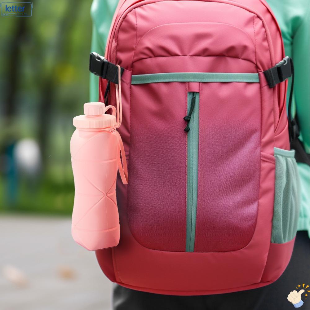 Túi Đựng Nước Bằng Silicone Cỡ Lớn Siêu Nhẹ Có Thể Gấp Gọn Tiện Dụng Mang Theo Du Lịch Cắm Trại