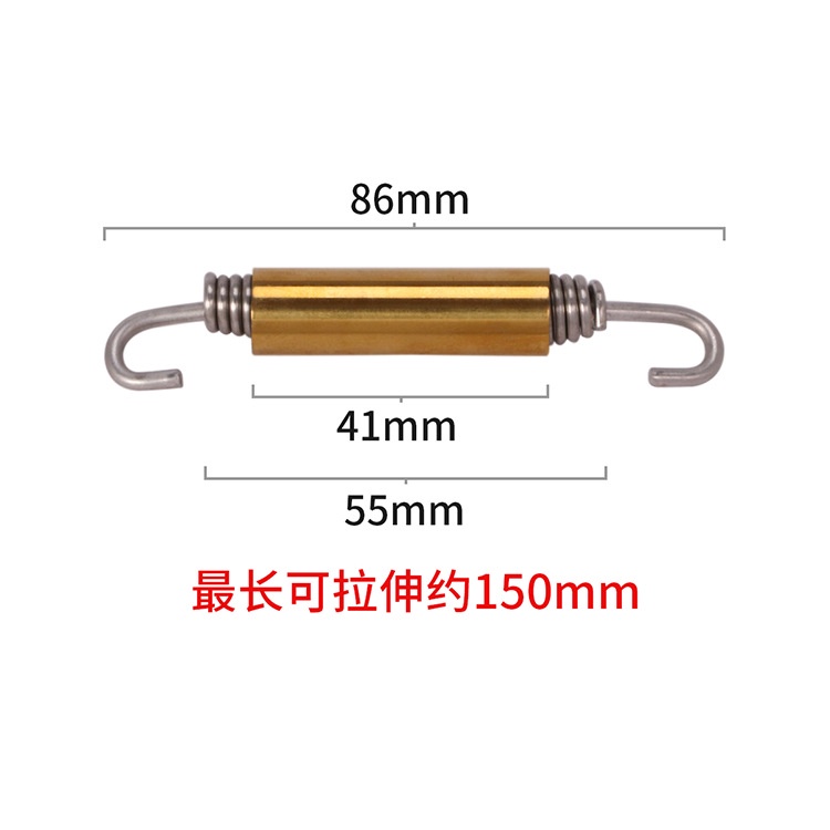 Lò Xo Inox Gắn Ống Pô Xe Mô Tô Chuyên Dụng