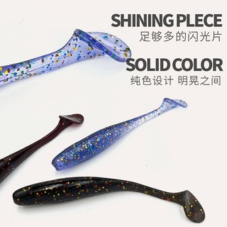 Bộ 20 mồi câu cá, ếch, mồi câu, mồi mềm, phao câu cá màu đen siêu mềm, côn trùng giả