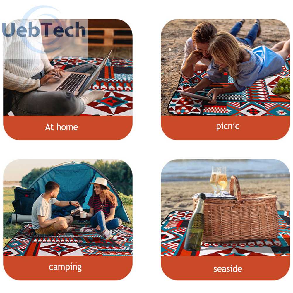 Thảm Trải Chống Thấm Nước Có Thể Gấp Lại Để Đi Cắm Trại Tiện Dụng