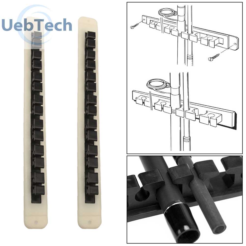 Set 2 Giá Đỡ Cần Câu Cá Gắn Tường Siêu Bền Tiện Dụng