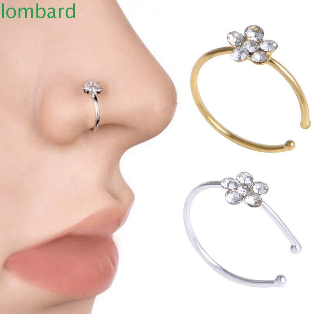 Khuyên Mũi Bằng Thép Không Gỉ Lấp Lánh Thời Trang|Bộ Đồ Thời Trang Dành Cho Bé Gái|Hoa Giả Trang Trí Nội Thất Đẹp Mắt