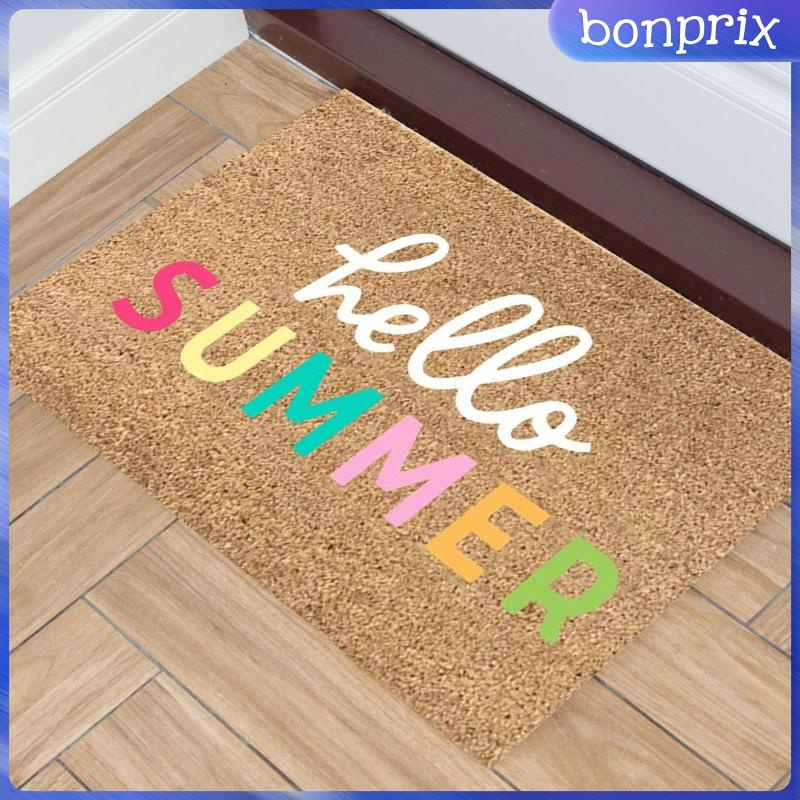 Thảm Lót Sàn Nhà Tắm / Nhà Bếp In Chữ Welcome Độc Đáo Trang Trí Nhà Cửa