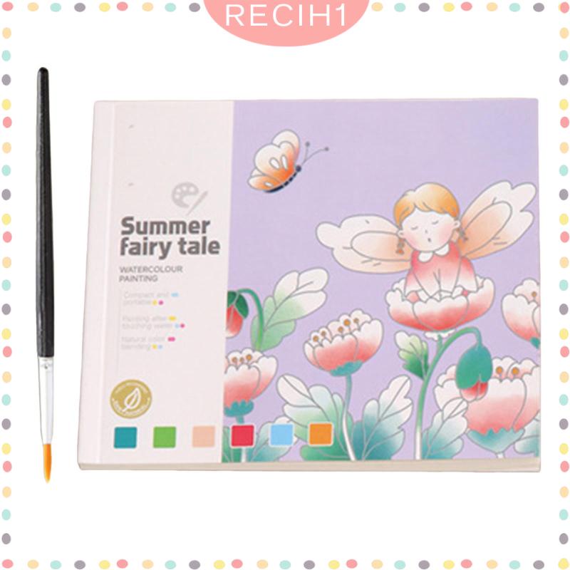 Sách Tô Màu Nước Đồ Chơi Giáo Dục Thân Thiện Với Môi Trường