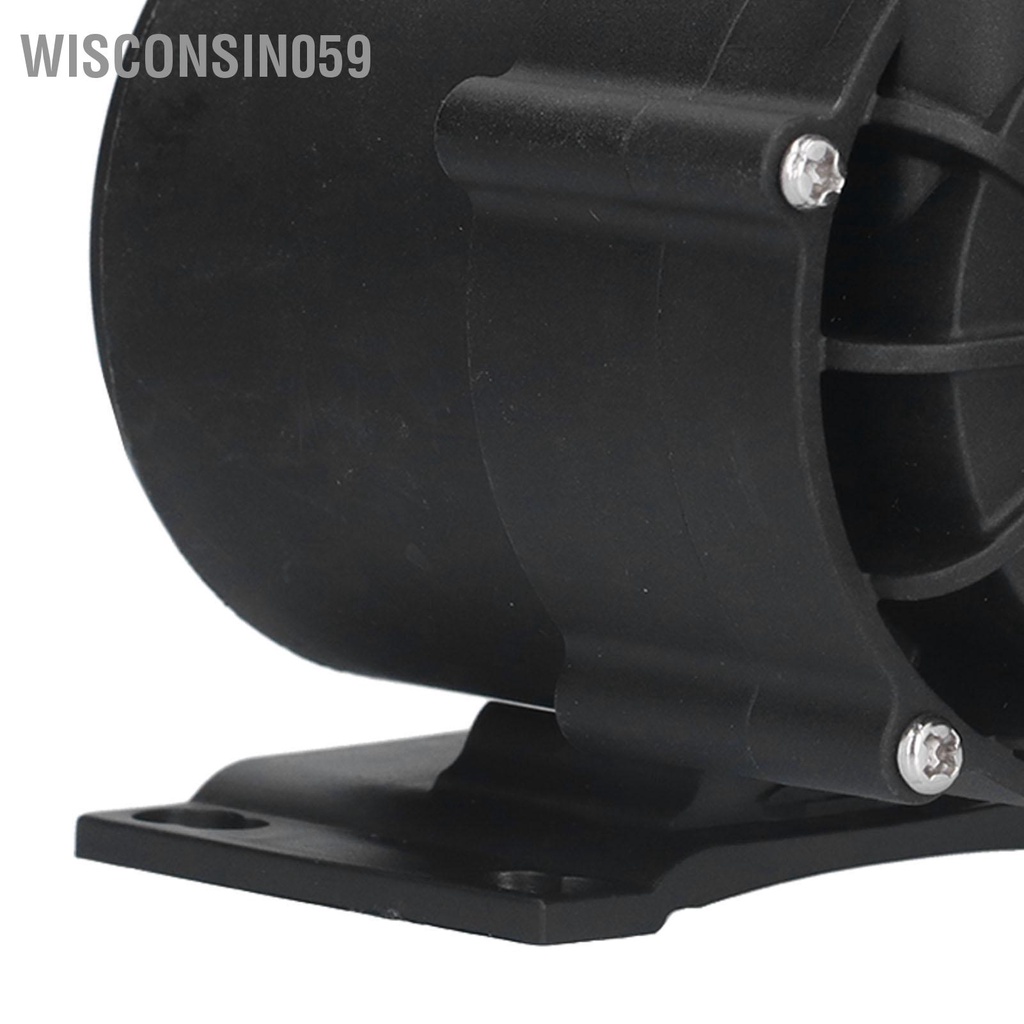 Wisconsin059 Máy Bơm Nước DC Không Chổi Than Mini Tăng Áp Chìm Cho Bể Cá Lưu Lượng Lớn 2500M/H 12V BS60B