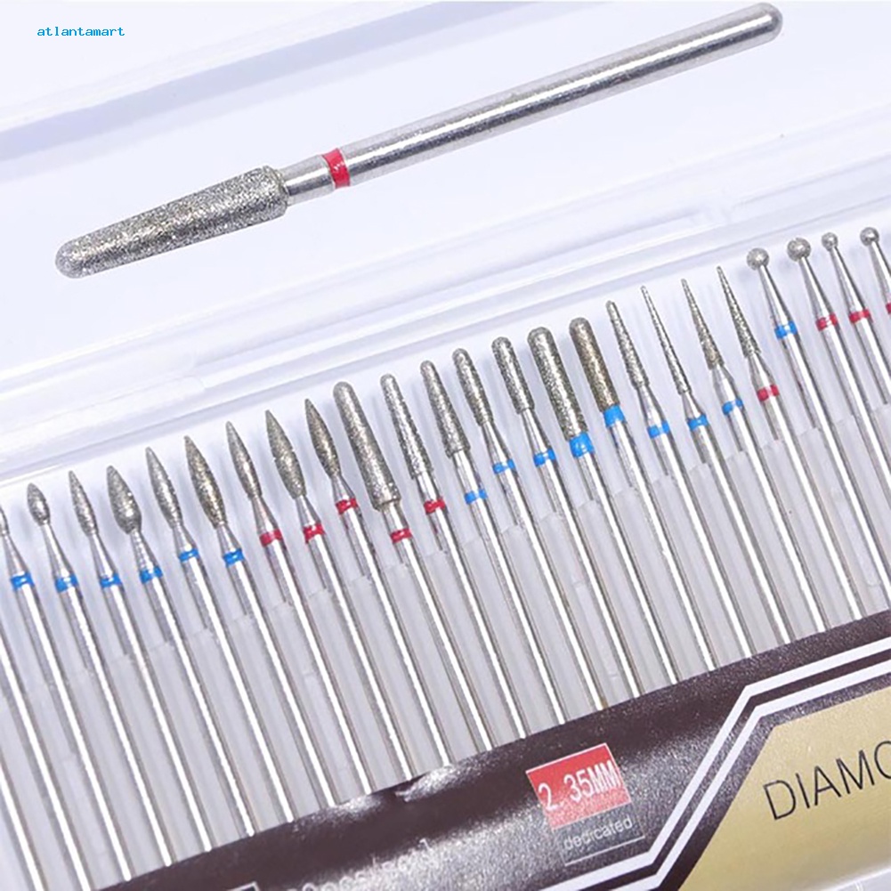 Túi Đựng Đồ Dùng Cao Cấp Tiện Dụng| Bộ 30 Đầu Mài Móng Tay Chuyên Nghiệp