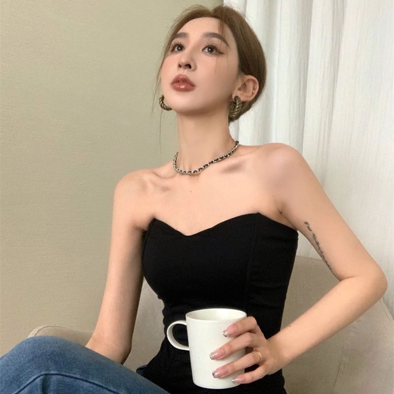 Cozok Áo Sát Nách Dáng Ngắn Thời Trang Quyến Rũ Cho Nữ