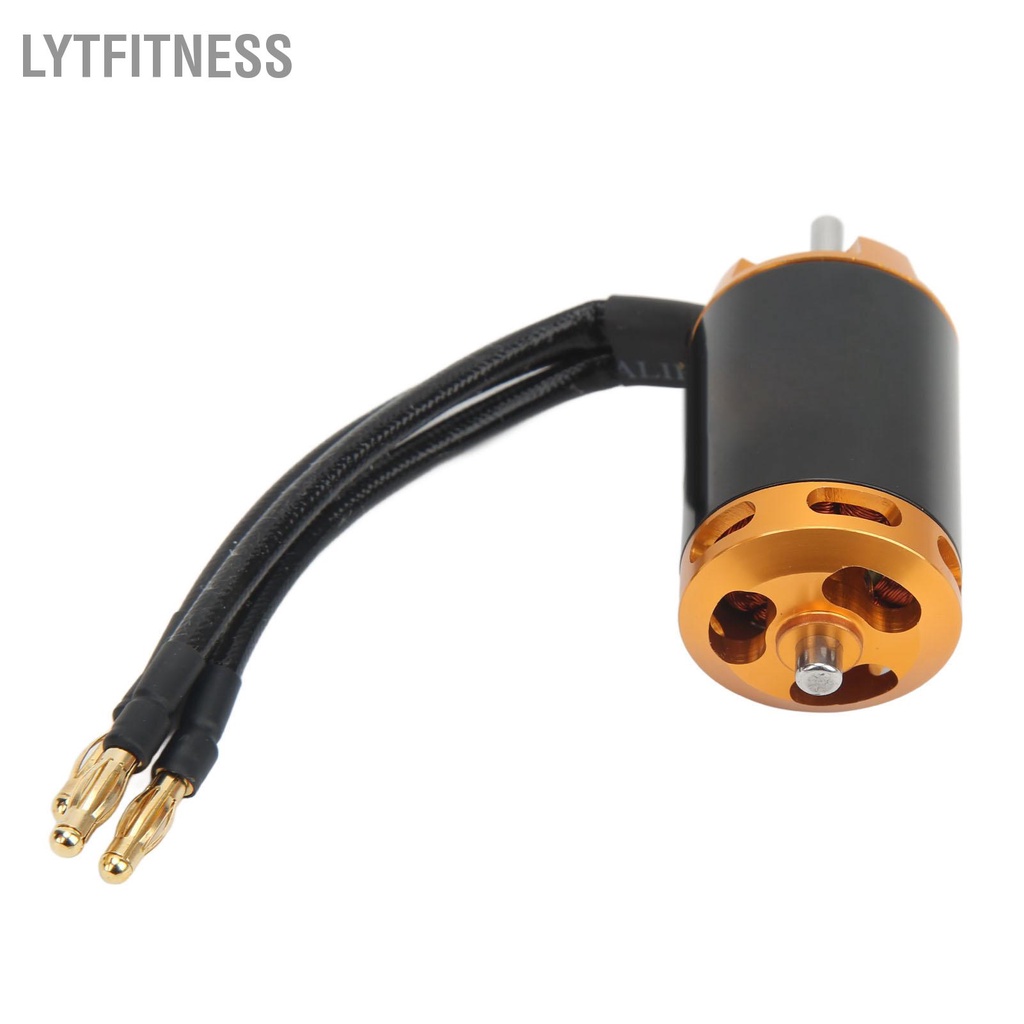 LYTFitness Thuyền RC Động Cơ Không Chổi Than Làm Mát Bằng Nước 22800KV 12N8P Cấu Trúc Hợp Kim Nhôm Đồng Cho