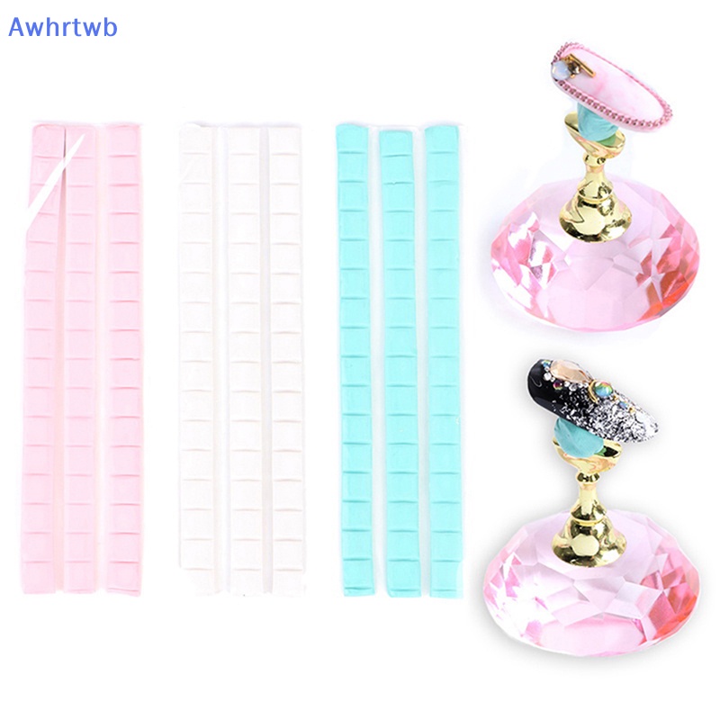 Set 96 Miếng Đất Sét Dán Móng Tay Có Thể Tái Sử Dụng Tiện Lợi Mới