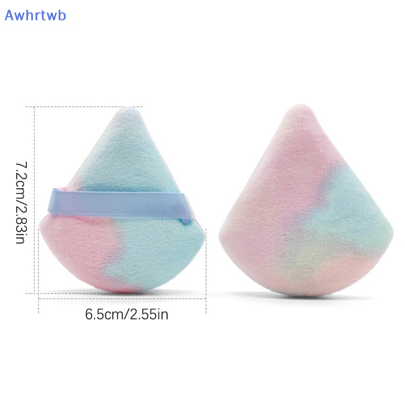 Set 3 Mút Trang Điểm Hình Tam Giác Mềm Mại Tiện Dụng Mới