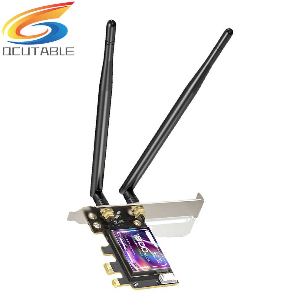 Bộ Chuyển Đổi WiFi 802.11N / G / B / A / AC / AX WIFI6 / Bluetooth 5.2 Cho Windows 10 / 11