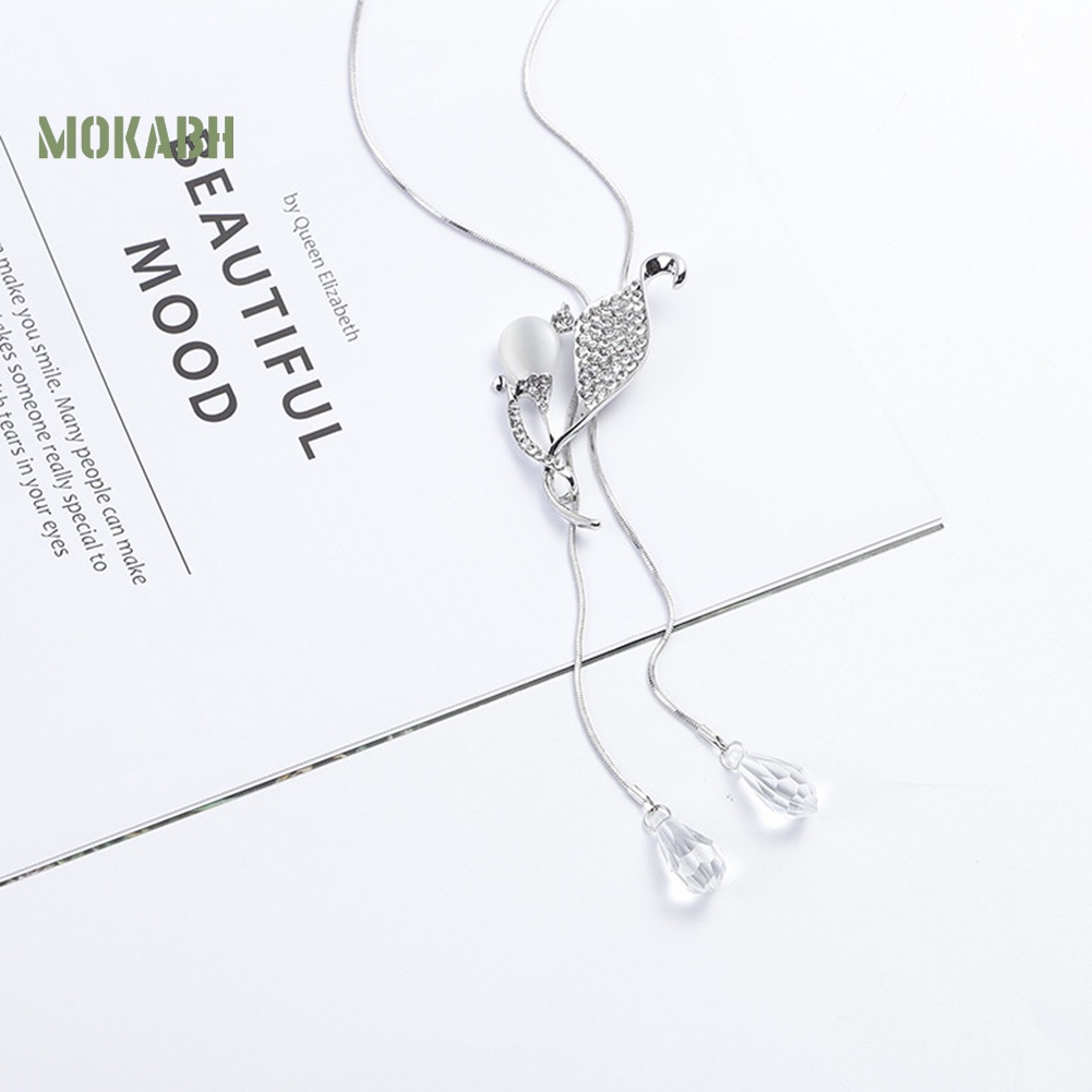 Vòng cổ HợP Kim ĐíNh NgọC MắT MèO ThờI Trang