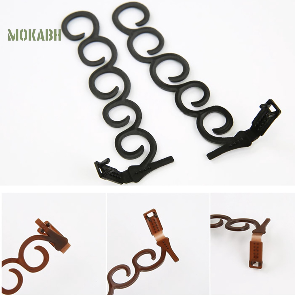 Bộ 2 Kẹp Xoắn DIY Nhỏ Gọn Có Thể Tái Sử Dụng