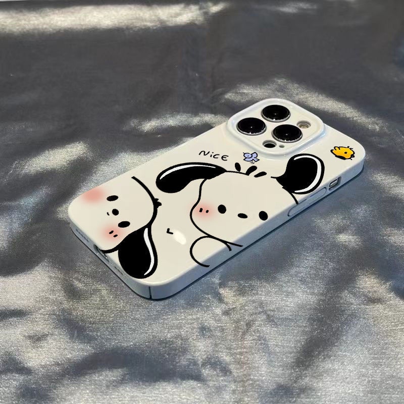 Ốp Điện Thoại Cứng Siêu Mỏng 12 Pacha Dog Cho iPhone13 14Pro11 JD8M