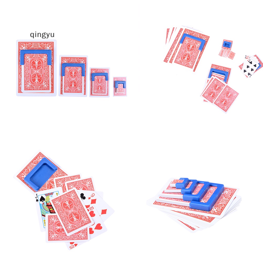 Bộ Thẻ Bài Ảo Thuật qingyu Thu Gọn Độc Đáo Thú Vị Bộ Thẻ Bài Ảo Thuật &amp; Huấn Luyện Ảo Thuật Thu Gọn Được Mẫu Mới Dành Cho Tiệc Tùng Sân Thẻ Thu Gọn Được Bán Chạy