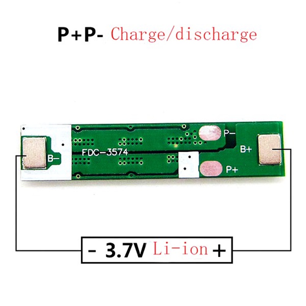 RIRIHI Bảng Mạch Bảo Vệ Pin lithium 1S 15A 3.7V 6Smd