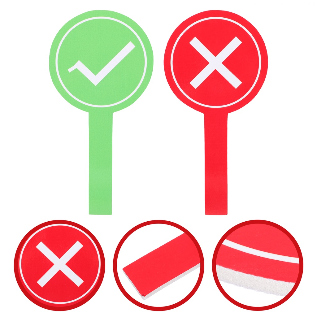 Set 2 Bảng Trắng Mini Bằng Xốp Ghi Chú Tiện Dụng