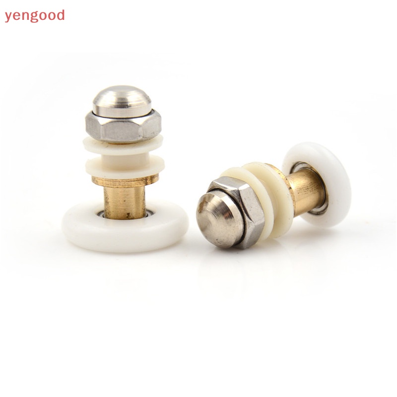 Set 4 Bánh Xe Ròng Rọc Đường Kính 19 / 23 / 25 / 27mm Chuyên Dụng Cho Cửa Nhà Tắm