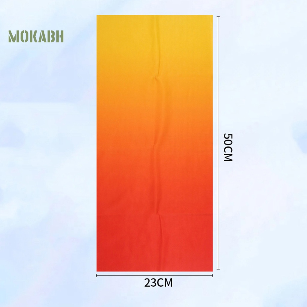 [Mok Abh] Khăn Choàng Cổ Co Giãn Thoáng Khí Chống Bụi Chống Tia UV Họa Tiết Rằn Ri Dùng Đi Xe Đạp / Câu Cá