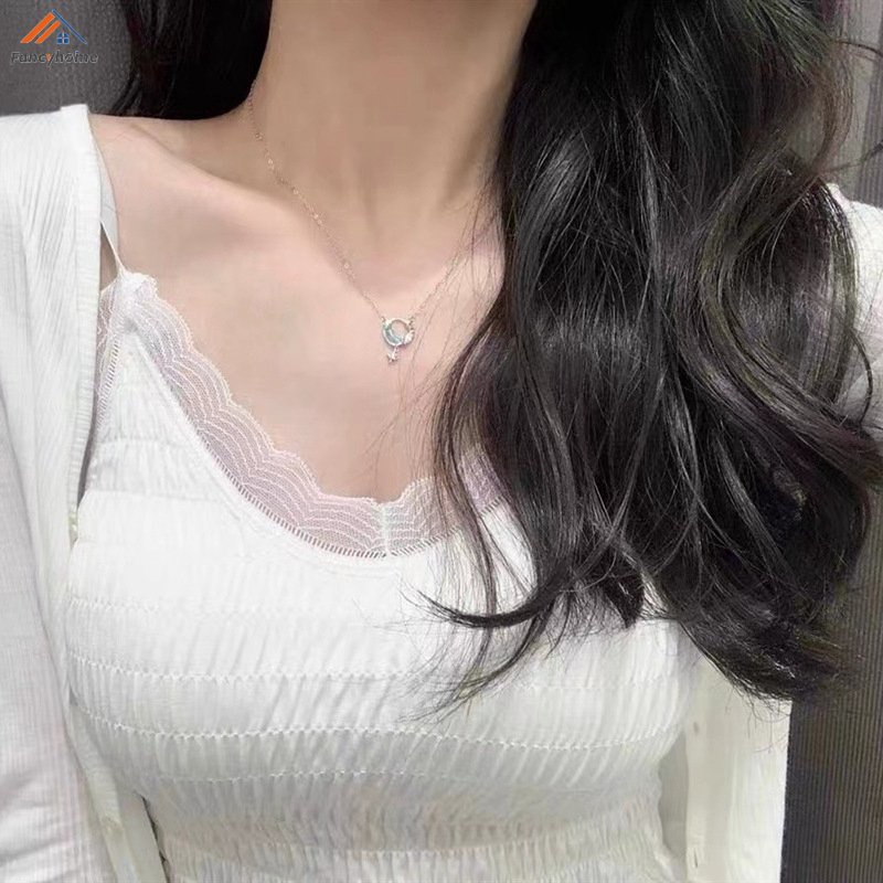 Vòng cổ Mặt Hình Cánh Tôm Hùm Trọng Lượng Nhẹ Đơn Giản Sáng Tạo Thích Hợp Làm Quà Sinh Nhật Cho