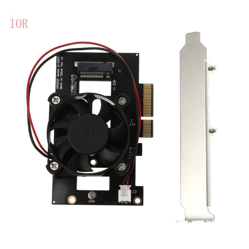 Quạt TảN NhiệT IOR PCIe x4 to M 2 NGFF Cho MZHPU128HCGM SM951 XP941