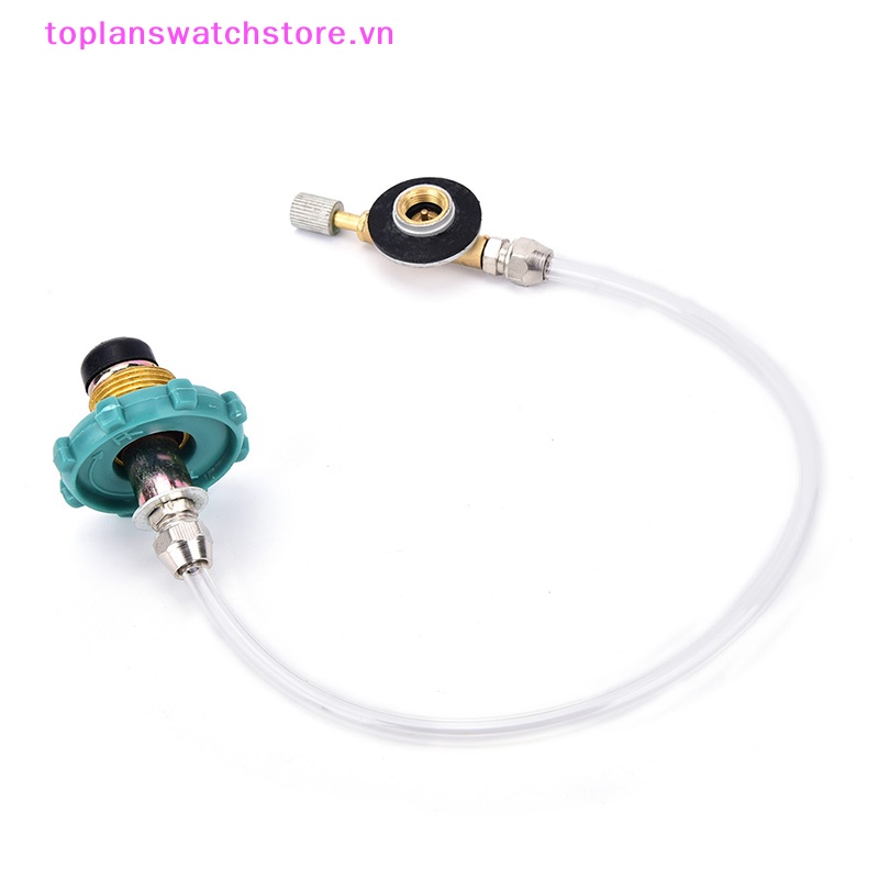 Đầu Nối Chuyển Đổi Bình Gas Propane Hình Trụ Phẳng Cho Hoạt Động Cắm Trại Ngoài Trời