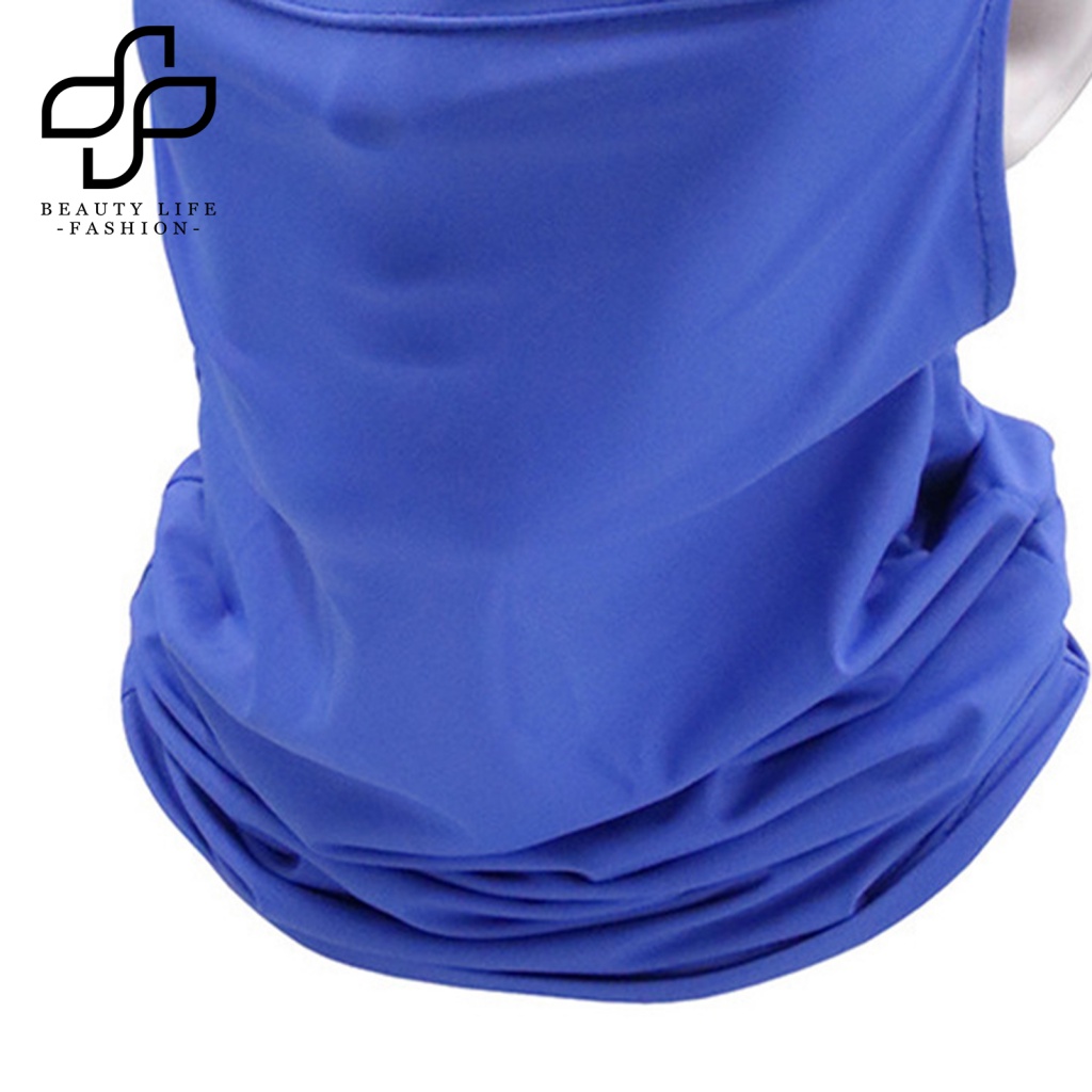 Khẩu Trang Che Mặt Và Cổ Chống Nắng Bảo Vệ Tai Khi Đi Xe Đạp Leo Núi / Săn Bắn / Cắm Trại Thời Trang Unisex