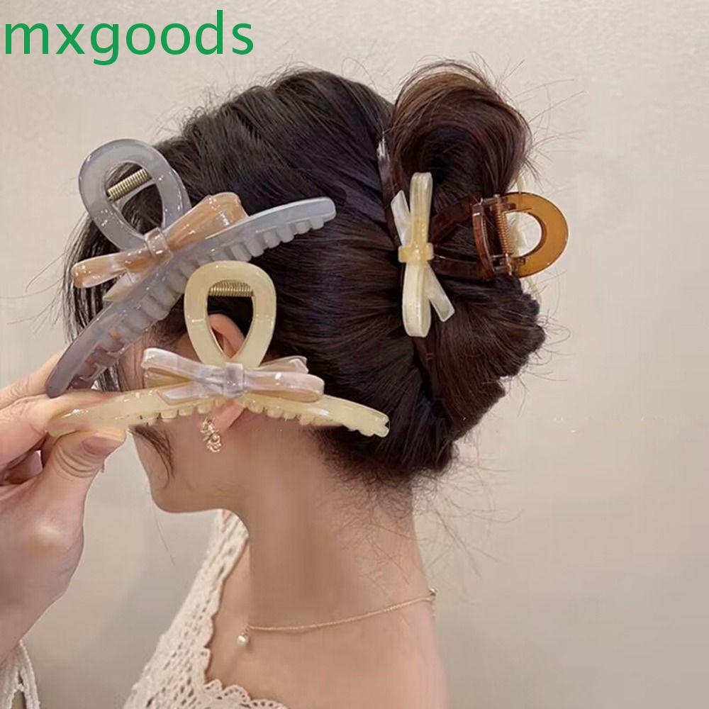 Kẹp Tóc Hình Nơ / Cá Mập Axit Acetic Dễ Thương Thời Trang Cho Nữ