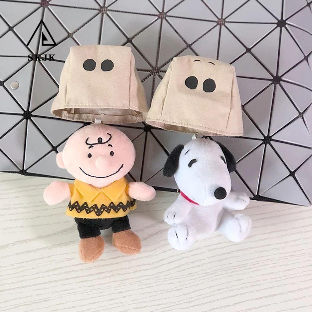 Móc Khóa Hình Búp Bê Charlie Brown Nhồi Bông Đáng Yêu
