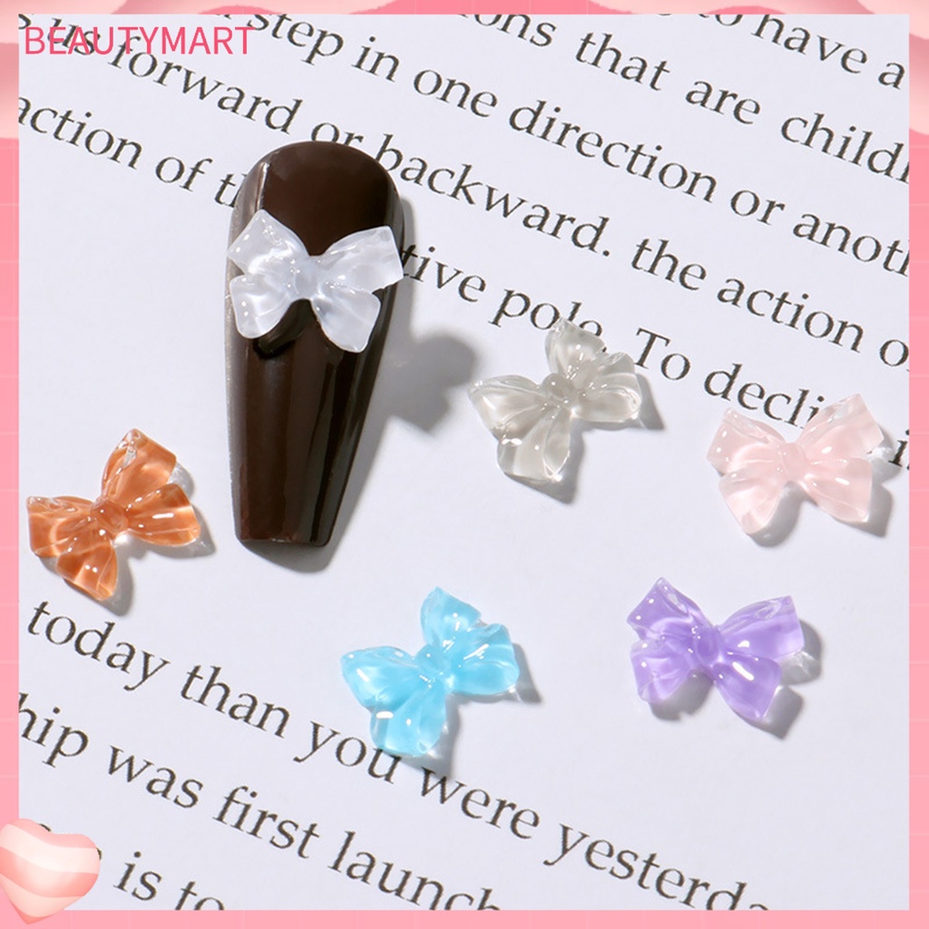 Bộ 50 Phụ Kiện Trang Trí Móng Tay 3D Lấp Lánh Dành Cho Nữ