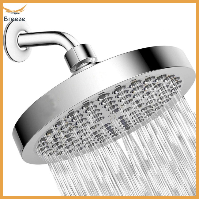 Vòi Hoa Sen Áp Suất Cao 6 Inch Tiết Kiệm Nước Có Thể Điều Chỉnh Góc