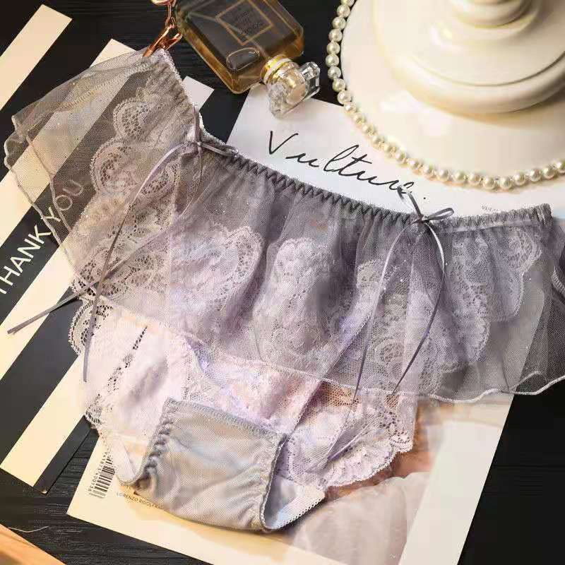 Quần Lót Cotton Mỏng Thoáng Khí Phong Cách Nhật Bản Dễ Thương Cho Nữ