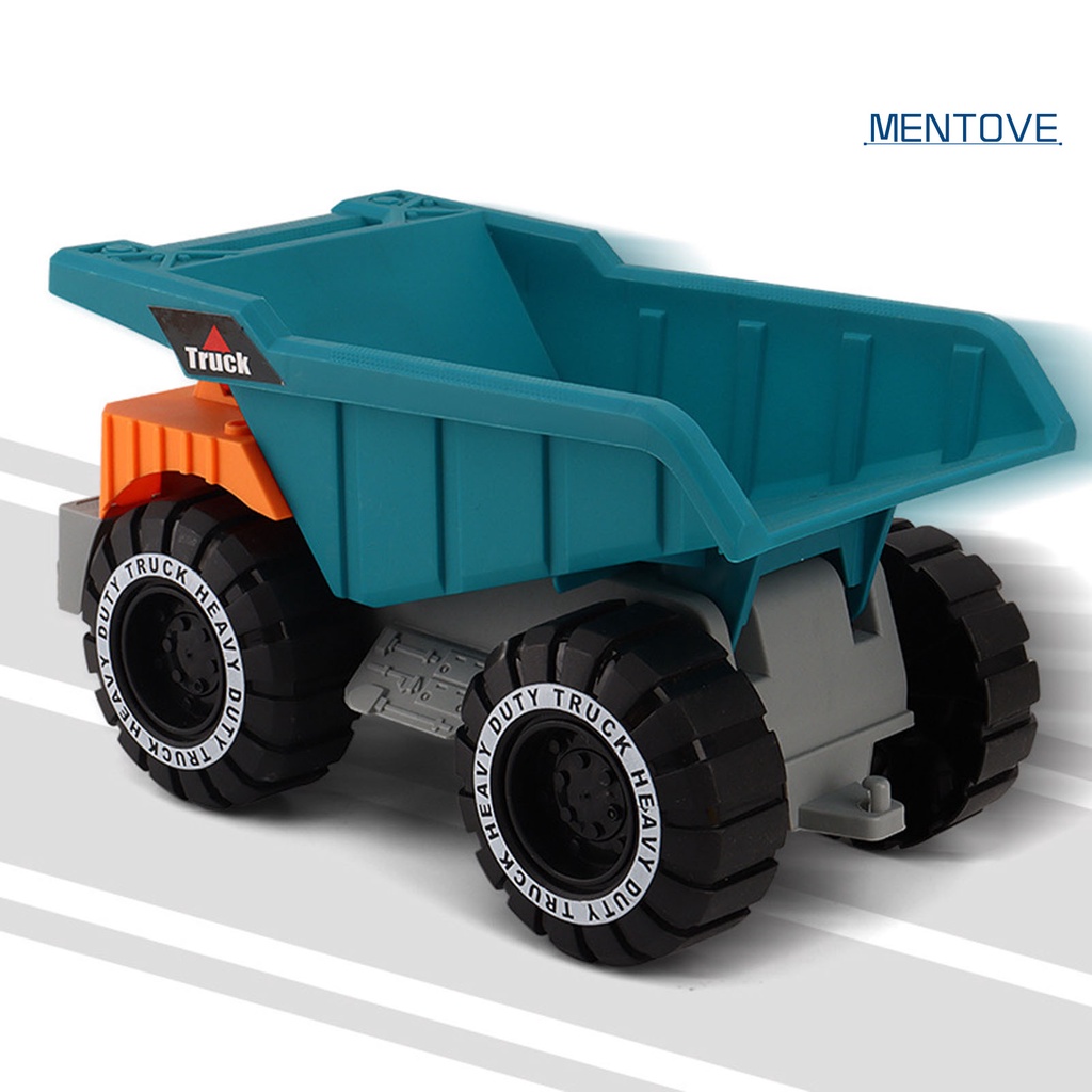 Bộ 8 Món Đồ Chơi Xe Công Trường Bằng Nhựa ABS Vui Nhộn Cho Bé