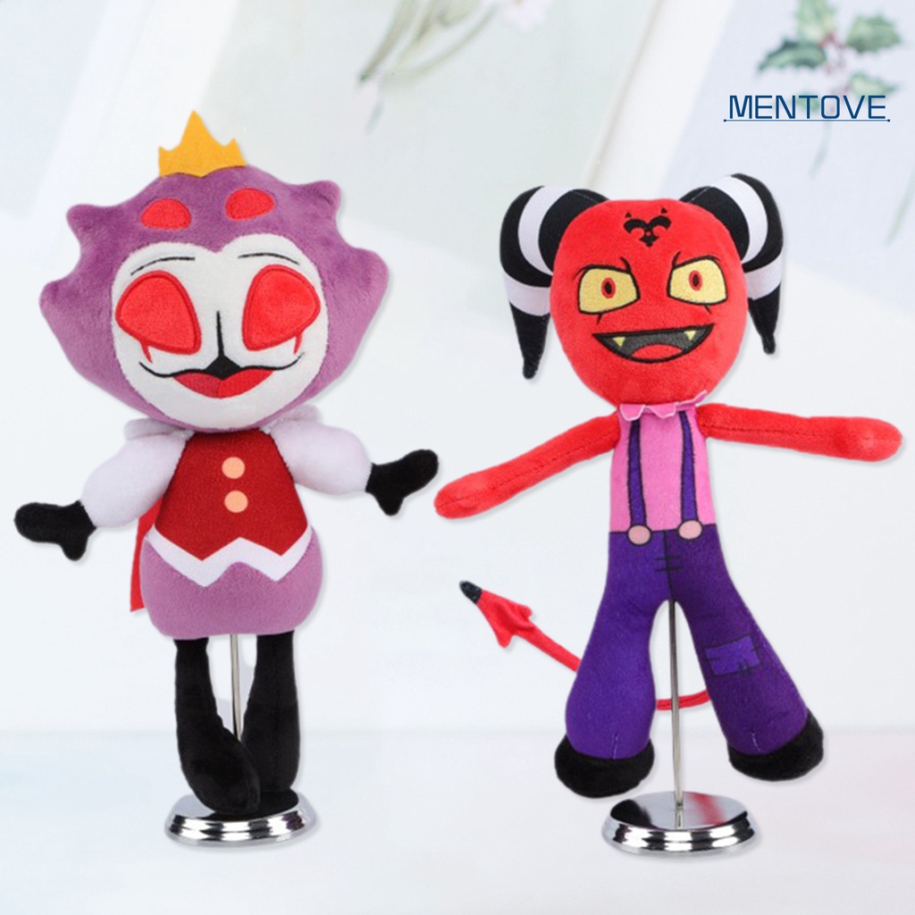 Búp Bê Nhồi Bông Hình Helluvaboss Hoạt Hình Kinh Dị 28 / 30cm Trang Trí Nhà Cửa