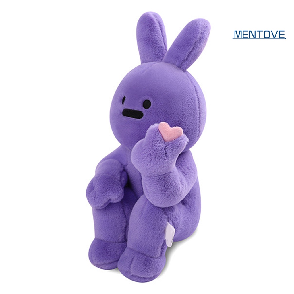 Thỏ Nhồi Bông 28cm Bằng Cotton Mềm Mại Dễ Thương Trang Trí Nhà Cửa